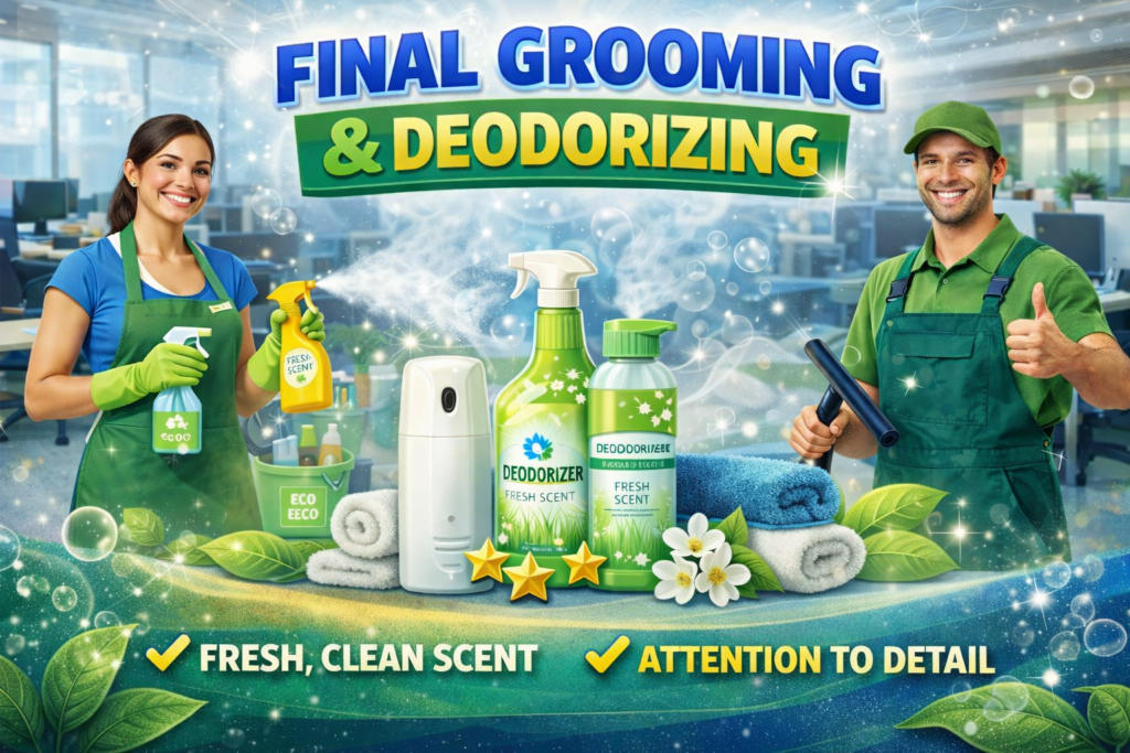 Final Grooming and Deodorizing
