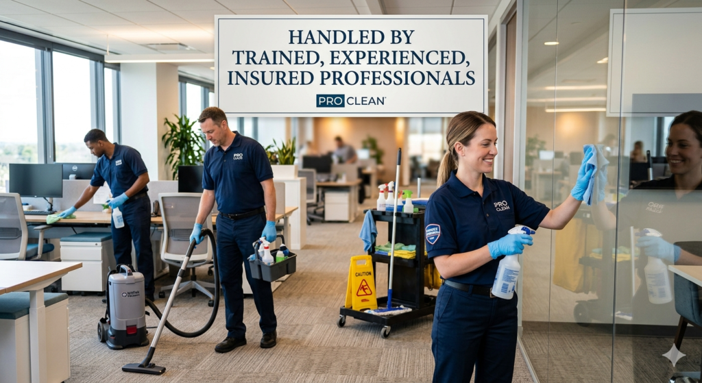Handled by Trained Experienced Insured Professionals