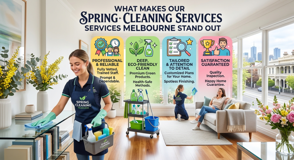 What Makes Our Spring Cleaning Services Melbourne Stand Out