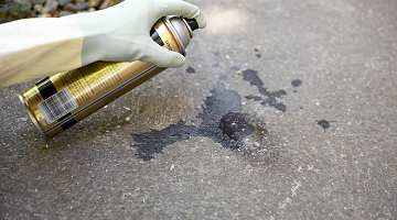 Oil stains