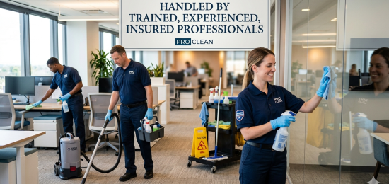 Handled by Trained, Experienced, Insured Professionals
